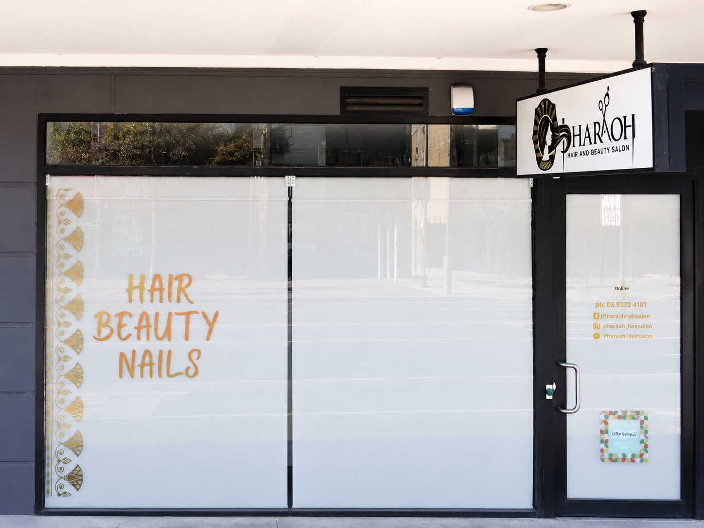 Pharaoh Hair, Beauty and Nails salon style